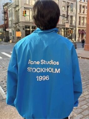 Acne Studios Stockholm 1996 Blue Jacket